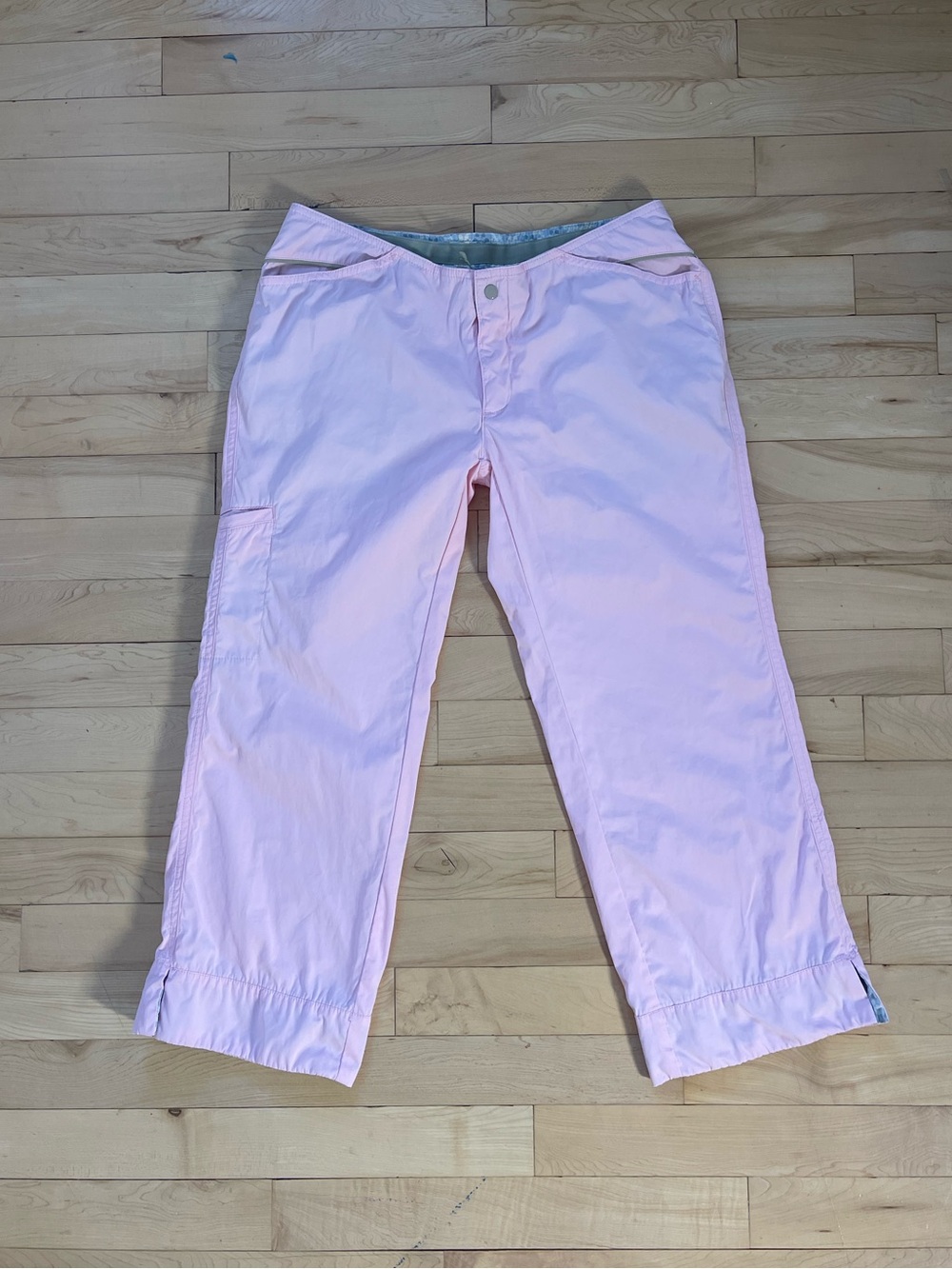 Y2K Horny Toad Pastel Pink Cargo Capris